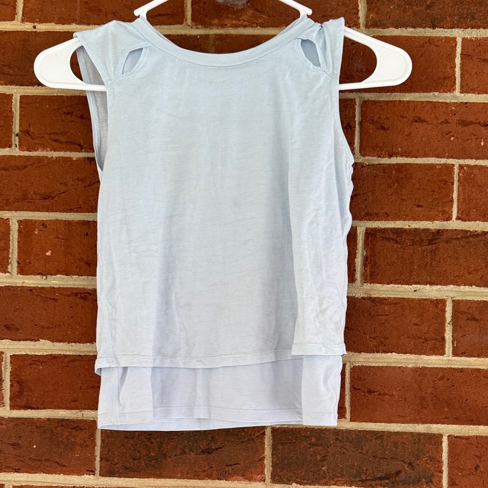 Athleta Light Blue Kids Tank Top